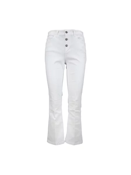 Jeansy dzwony Liu Jo dzwony białe