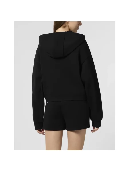 Bluza z kapturem Plein Sport czarna