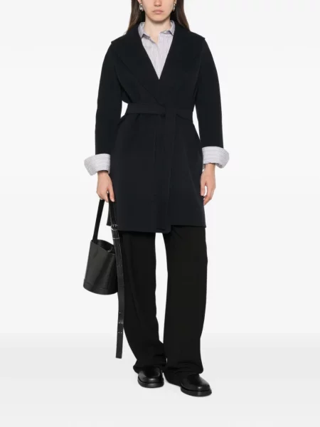 Lung palton 's Max Mara albastru