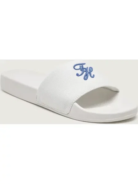 Papucs Tommy Hilfiger Th Script Pool Slide fehér