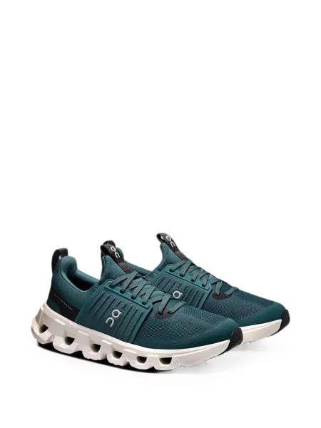Buty do biegania dziecięce On Running zielone