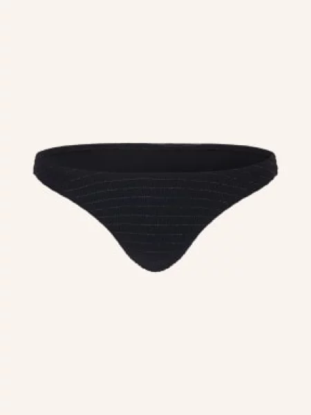 Watercult Podstawowe Figi Bikini Afterlight Z Błyszczącą Nicią schwarz czarne