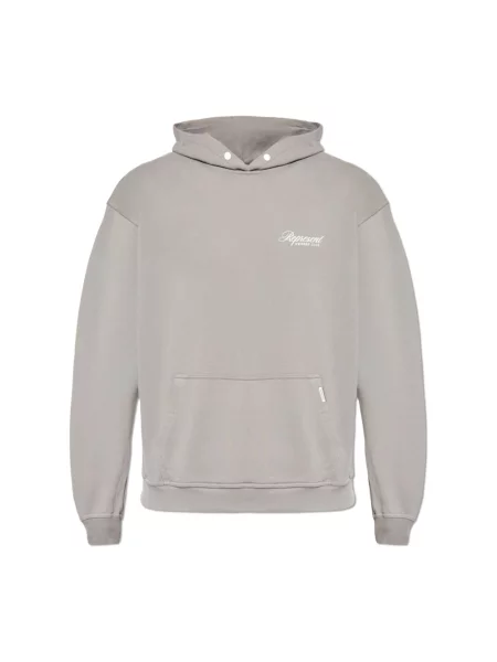 Bluza z kapturem Represent szara