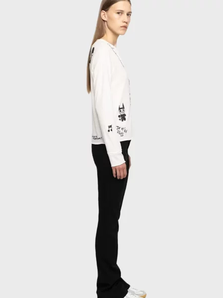 Лонгслив Zadig&voltaire белый