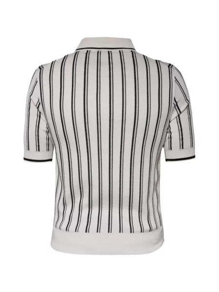 Tricou polo Dolce & Gabbana cu dungi