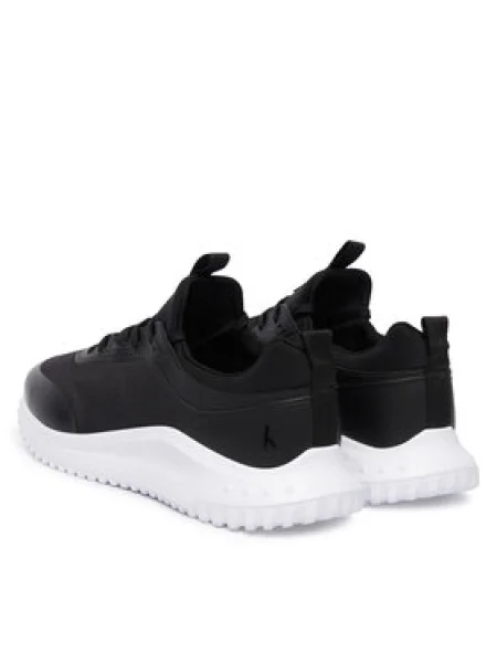 Pánske topánky Calvin Klein Eva Runner Laceup Sock Mat Mix ck black čierna