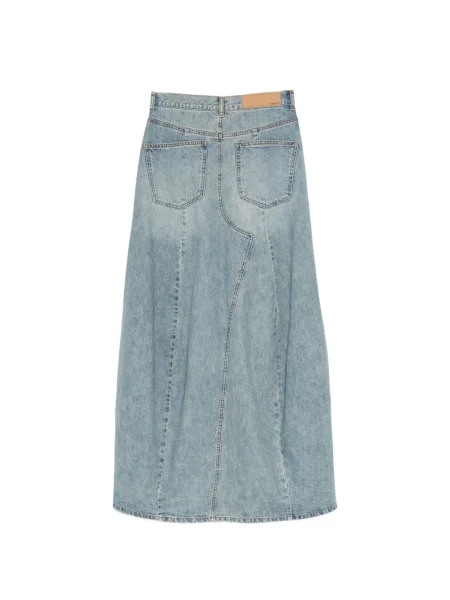 Fustă din denim Kimhēkim albastru