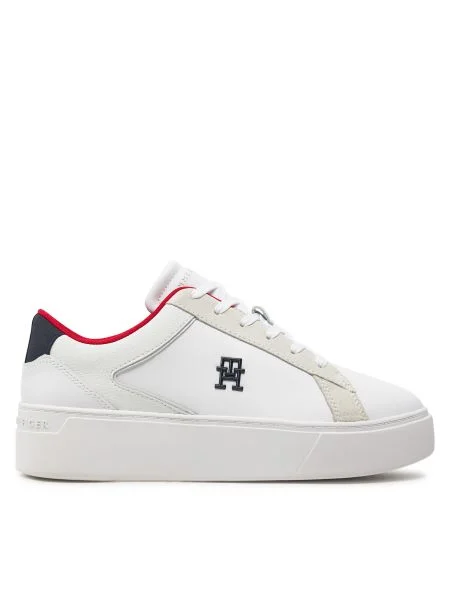 Teniși Tommy Hilfiger alb