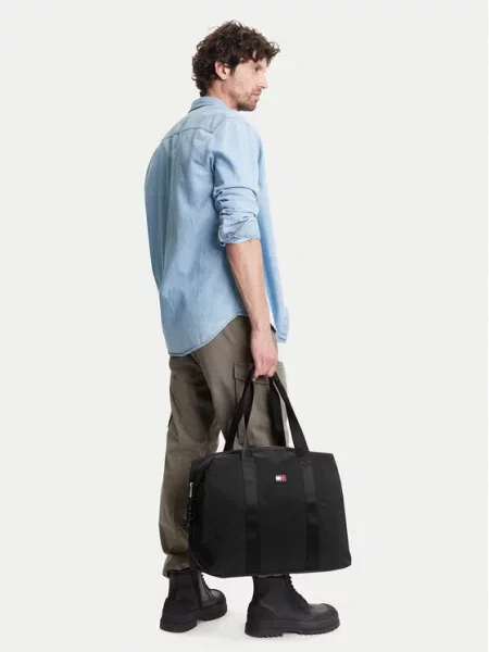 Tommy Jeans Torba za vikend Tjm Urban Duffle črna