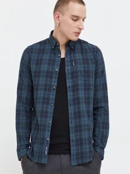 Яке Superdry зимен модел тъмносиньо