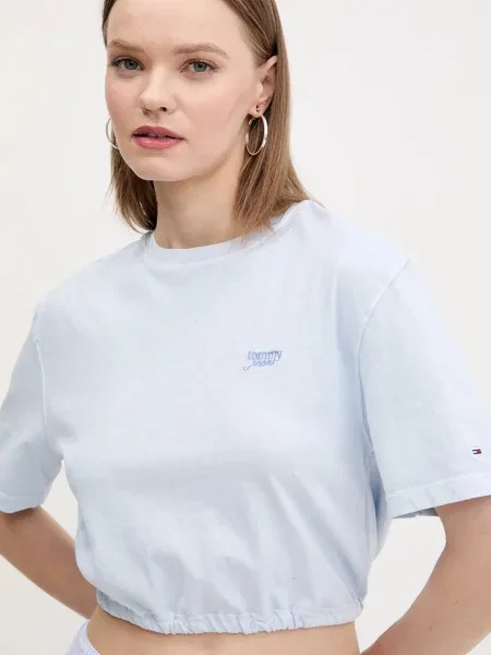 Tommy Jeans t-shirt niebieski