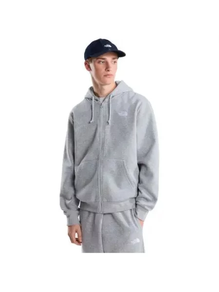 Bluza turystyczna The North Face Evolution Simple Dome Full Zip Hoodie szara