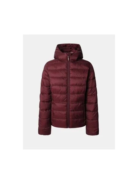 Geacă de blugi Pepe Jeans roșu