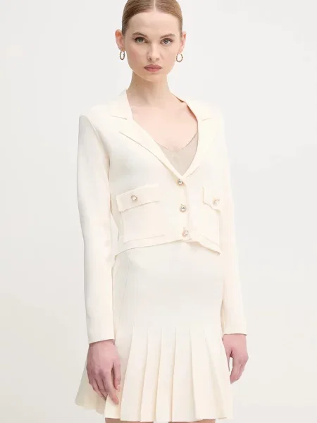 Gaudi cardigan femei light bej