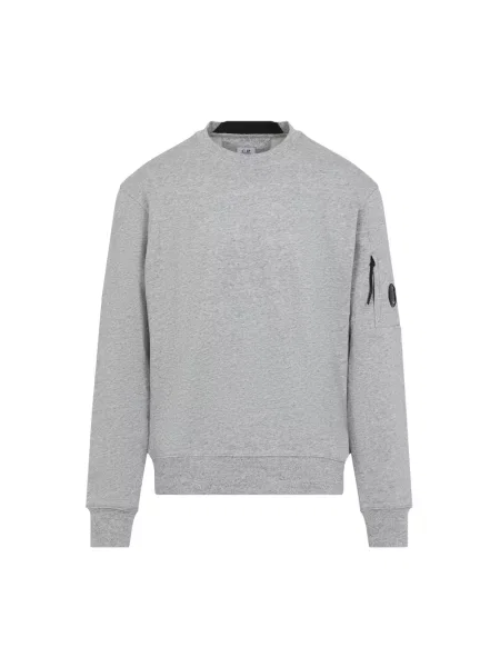 Lniana bluza nierozpinana C.p. Company casual szara