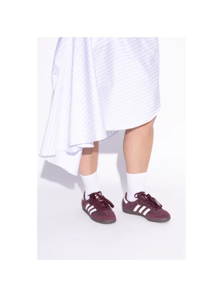 Adidas Originals sneakersy skórzane Samba Og fioletowe