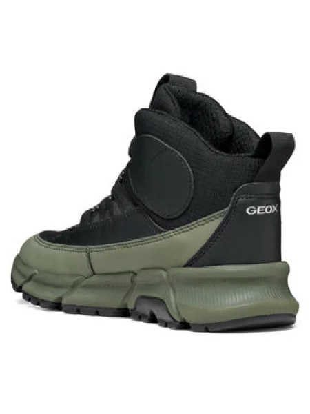 Geox Auliniai batai J Flexyper Plus Boy B Abx S Tamsiai žalia