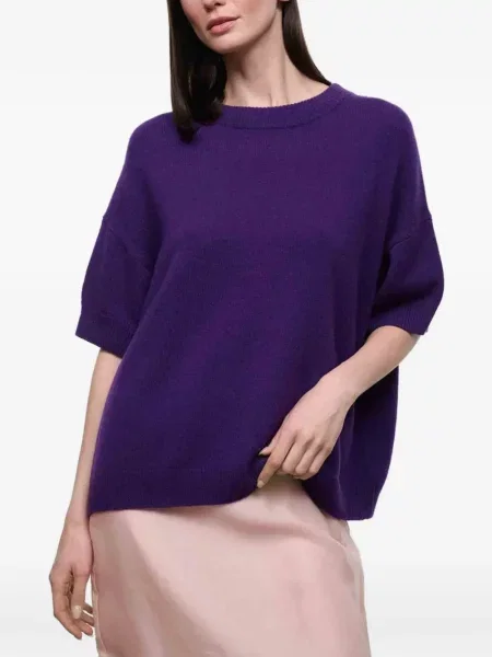 Scurt pulover Staud violet