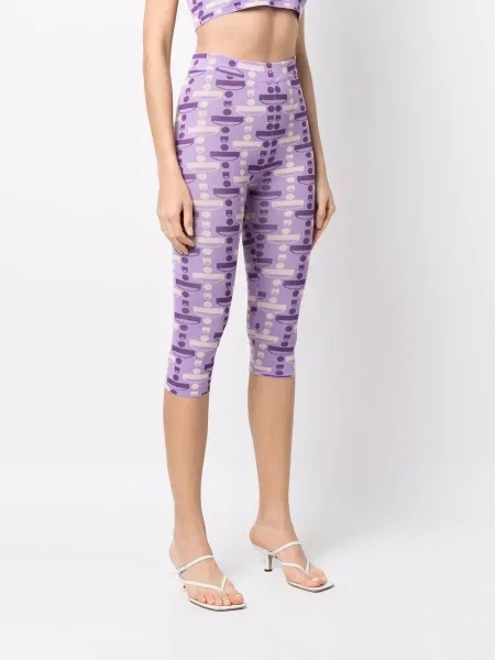 Dzianinowe kolarstwo spodenki sportowe Dodo Bar Or fioletowe