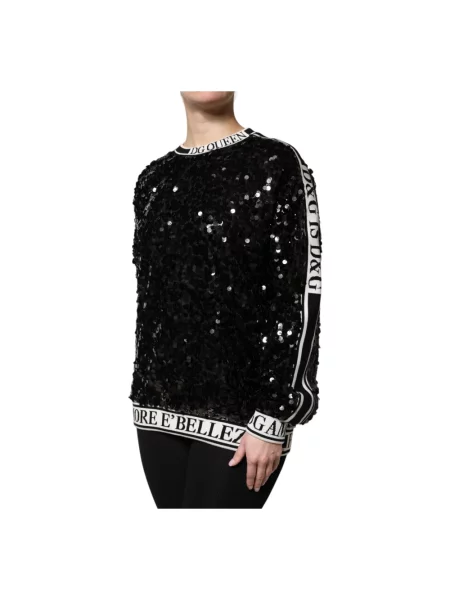 Sweter Dolce And Gabbana czarny