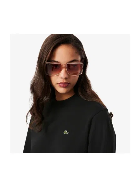 Lacoste hanorac pentru femei din negru