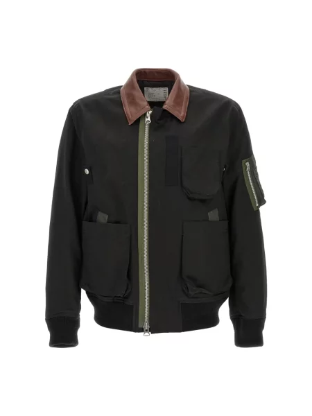 Kurtka bomber Sacai czarny