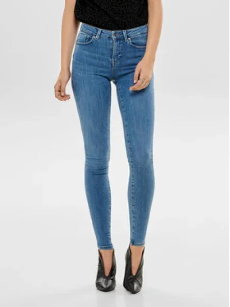 ONLY Blugi Power Skinny Fit albastru