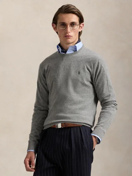 Polo Ralph Lauren pulover volnen siva