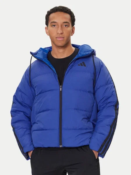 Adidas Geacă din puf Essentials Climawarm albastru