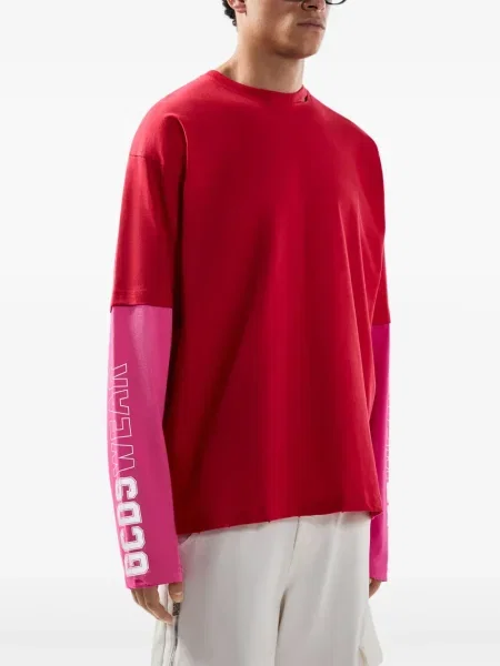 Tricou Gcds lung roșu