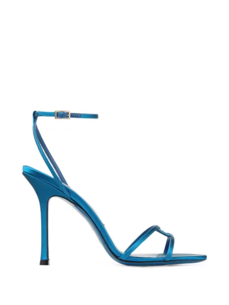 Sandale Jimmy Choo din satin albastru