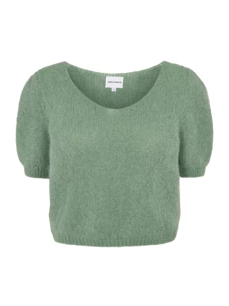 Sweter American Dreams wełniany zielony