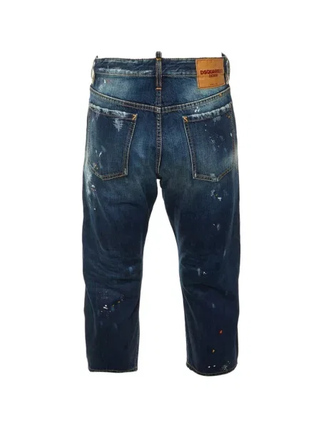 Viseltes hatású farmerek Dsquared2 kék