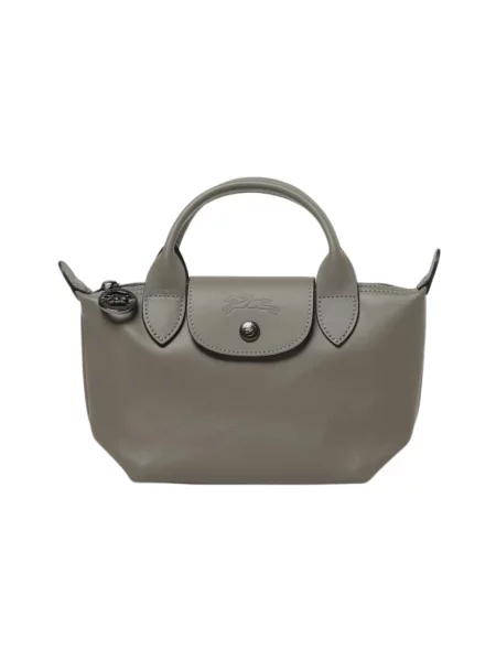 Torebka Longchamp elegancka szara