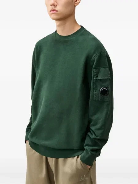 Fleece pulcsi C.p. Company zöld