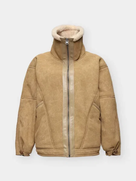 TOPSHOP Geacă de primăvară-toamnă maro