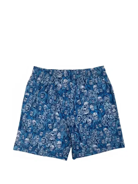 Pantaloni scurți Warren Lotas plasă albastru
