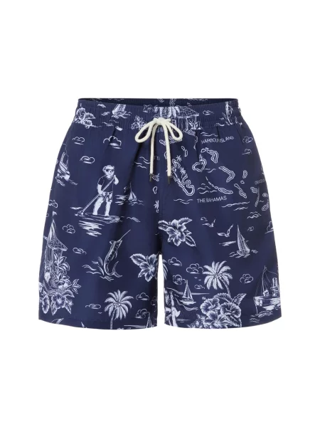 Polo Ralph Lauren Szorty kąpielowe Granatowy niebieskie