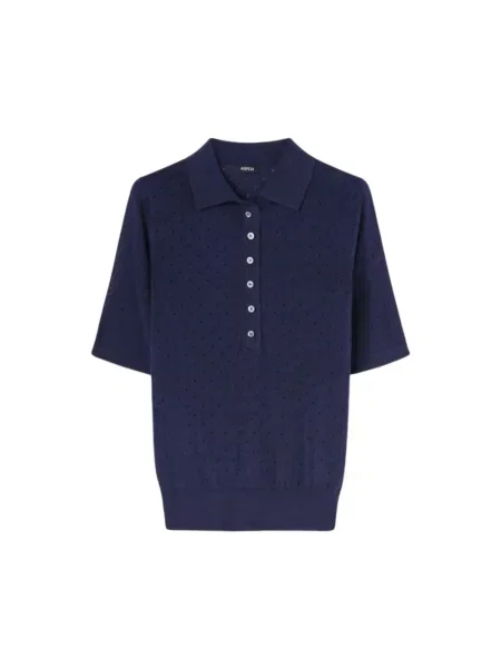 Polo Aspesi klasyczne niebieskie