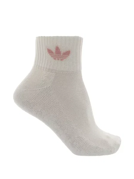 Чорапи Adidas с автограф бяло