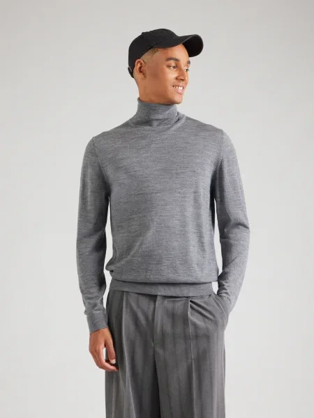 JACK & JONES Pulover JPRMARK amestecat gri