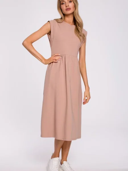 Midi šaty Made Of Emotion růžové