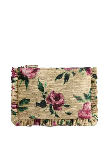 Geantă plic La Doublej cu model floral