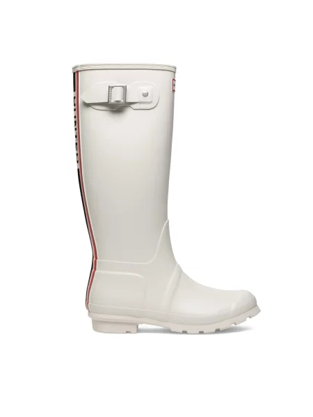 Резиновые сапоги Hunter белые
