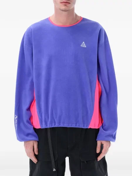 Pantaloni scurți Nike cu autograf cu decolteu rotund retro alb