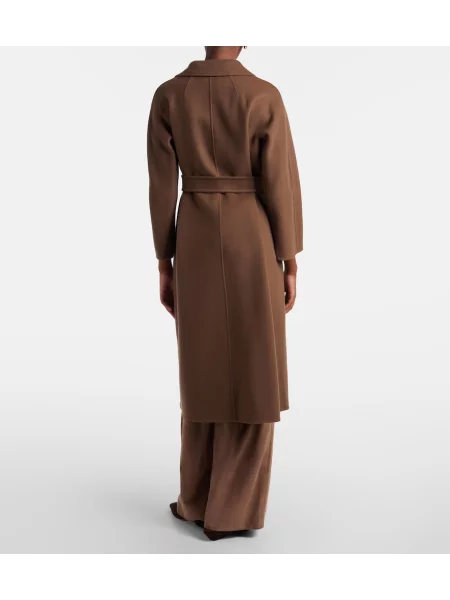 Palton 's Max Mara de lână plic maro