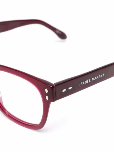Okulary przeciwsłoneczne Isabel Marant Eyewear czerwone