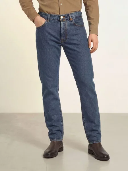 Jacob Cohen Džíny Bard Slim Fit medium blue modré