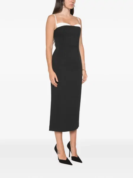 Rochie midi Simkhai cu bretele negru