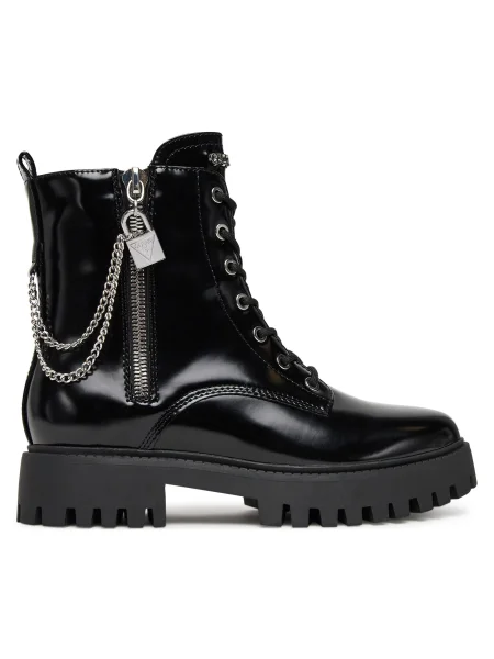 Guess bokacsizma FIORELO lapos talpú FLTFRO fekete